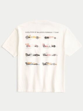McLaren Evolution Graphic Short-Sleeve Tee in White